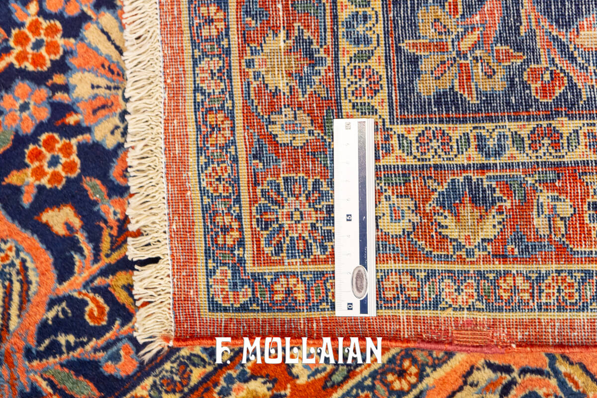 Tappeto Keshan Manchester Disegno Floreale Classico n°:82709804